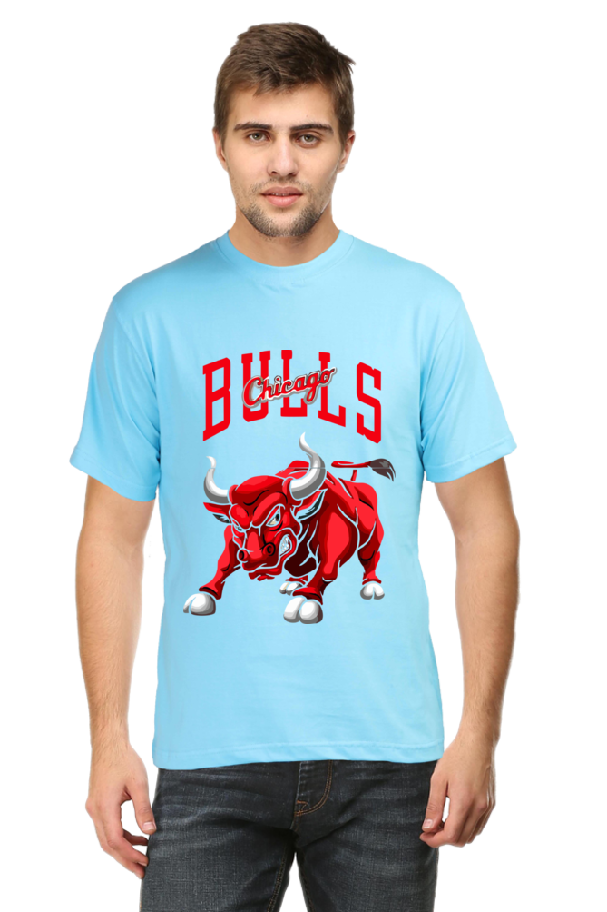 Bull Male Classic T shirt Regular Fit 100% Cotton