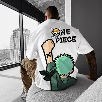 One Piece Anime Oversize T shirt