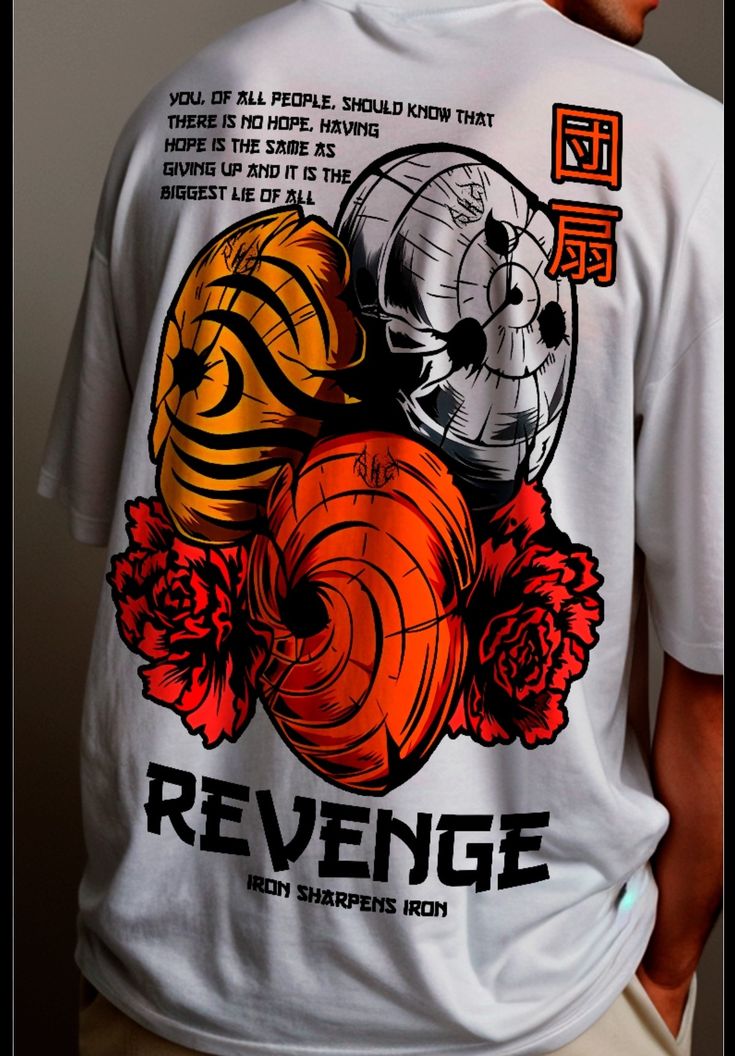 Obito T-Shirt Regular Fit 100% Cotton